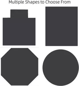 Round Office Chair Mat 39" Heavy Duty Non Slip for Hardwood Tile Carpet Flooring - Picture 1 of 9