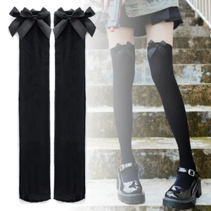 5-Paare Halterlose Strümpfe sexy Nylons breite Spitze Strapse Satin Glanz Satin - Bild 1 von 10