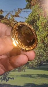 Vintage Brilliant Cut Rhinestone Glass Brooch, in Gift Box. 44mm. 31 grams - Picture 1 of 12