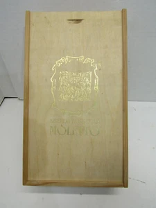 OLD VINTAGE WOOD  WINE CRATE BOX AZIENDA A GRICOLA MOLETTO - Picture 1 of 4