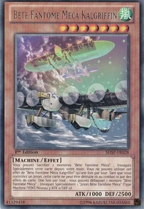 Kalgriffin Mecca Ghost Beast - SHSP-FR028 Wind Machine Effect Level 7 YGO - Picture 1 of 1