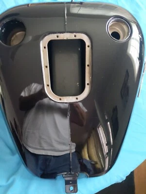 Harley-Davidson Fatboy Anniversary 2003 tanque de gasolina FLSTF ¡¡Negro vivo original!!!  Foto 1 de 4