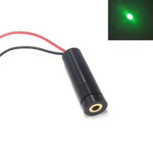 Green Laser 515nm 520nm 5mW Diode Module Focusable Dot Positioning Driver 3-5V - Picture 1 of 5