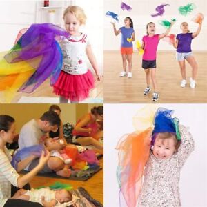 14 Pcs Dance Scarves for Kids Music Scarves Dance Scarf Play Scarves for Childre