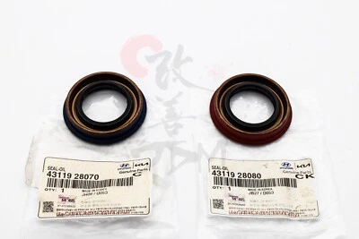 NOVO Kit de Vedação de Óleo de Eixo de Transmissão Diferencial de Caixa de Engrenagens Hyundai Kia Genuíno - i10 / i20 - Imagem 1 de 3