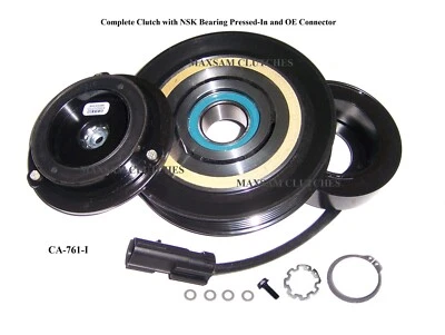 Embrague de aire acondicionado compatible con: 2008, 2010, Jeep Commander 3,7, 4,7 litros aire acondicionado leer detalles Foto 1 de 4