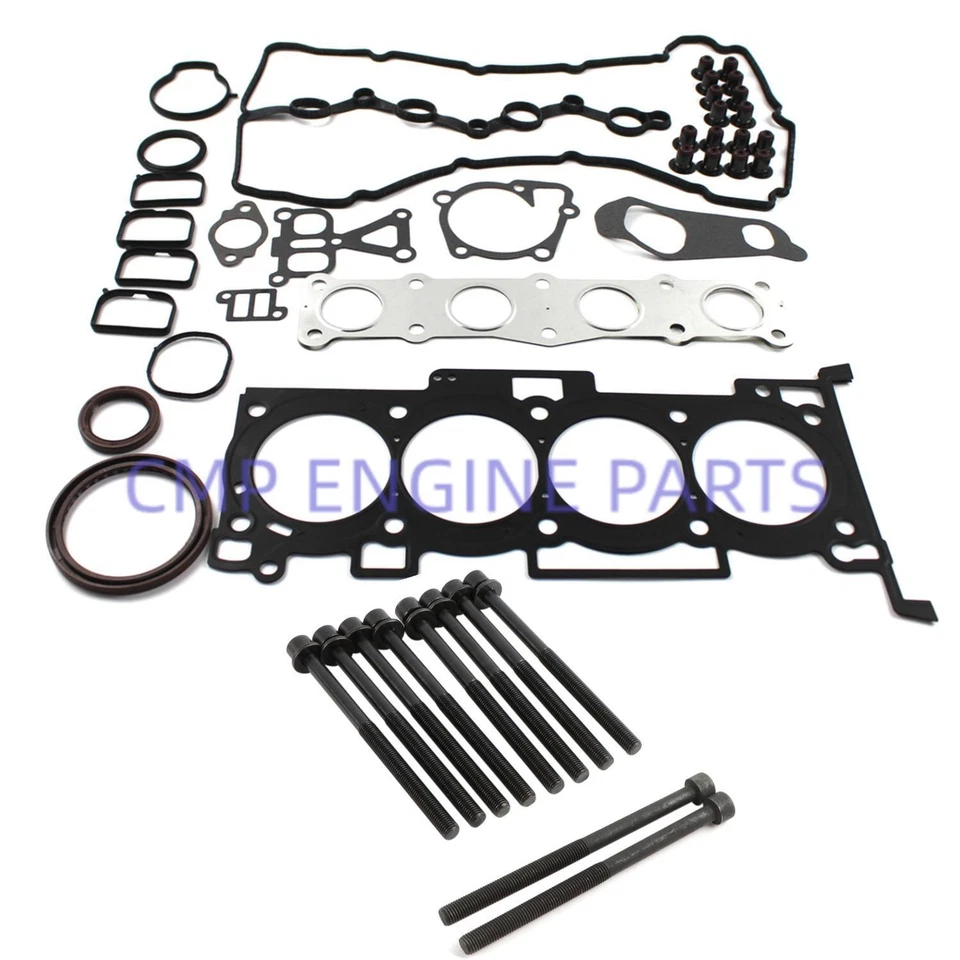 Engine Gasket Kit / 10PCS Head Bolts For Hyundai Tucson Kia Optima G4KE 2.4L — 第 1/1 张图片