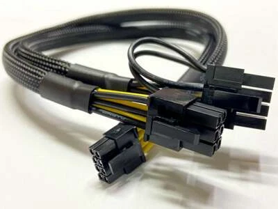 869805-001 for HP DL380 G10 Server GPU Power Cable 350732N00-245-G 35cm - Image 1 of 2