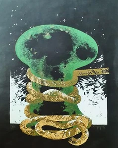 Romano Campagnoli serigrafia  anni '70 - Imagen 1 de 1