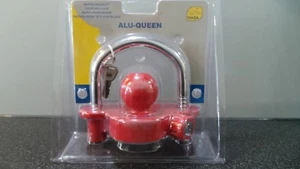 CARASAFE ALUMINIO-QUEEN BLOQUEO BARRA DE REMOLQUE ACOPLADOR CARAVANA/REMOLQUE - Imagen 1 de 7