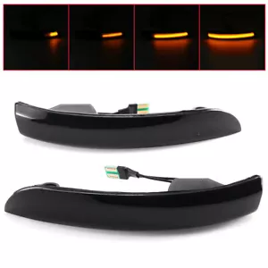 2X INTERMITENTES DE ESPEJO LED PARA FORD KUGA 2 II Mk2 INTERMITENTES DE ESPEJO NEGRO - Imagen 1 de 9