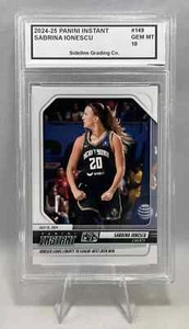 Sabrina Ionescu Graded Gem Mint 10 2024-25 Panini Instant NY Liberty /240 - Picture 1 of 2