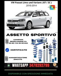 🔥Assetto sportivo PER VW Passat Limo und Variant ( B7 / 3C ) 2010-2014🔥 - Imagen 1 de 4