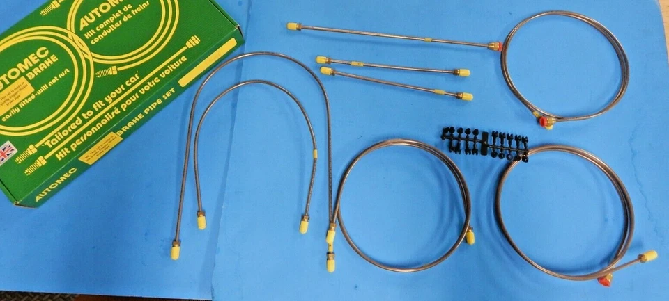 Nuevo juego de tubos de freno de línea de freno Austin Healey Bugeye Sprite 1958-1961 LHD Foto 1 de 1