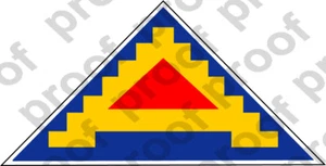STICKER US ARMY UNIT 7th Army (Europe) Former SSI - Picture 1 of 1