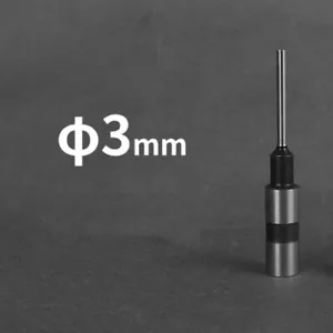 Punta per trapano carta cava 3mmx70mm per punzonatrice gambo dritto 2pz - Foto 1 di 6