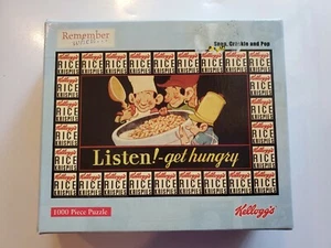 Puzzle Kellogg's Rice Krispies Ricorda quando Snap Crackle e Pop ascolta - Foto 1 di 12