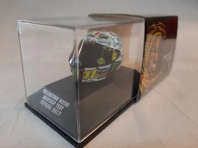 Minichamps Valentino Rossi AGV Casque MotoGP Test Sepang 2017 1/8 399170076 - Photo 1/3