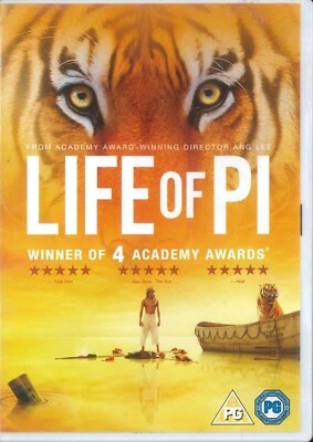 Life Of Pi (2012) DVD, Suraj Sharma, Irrfan Khan, Adil Hussain [Region 2] - Image 1 of 2
