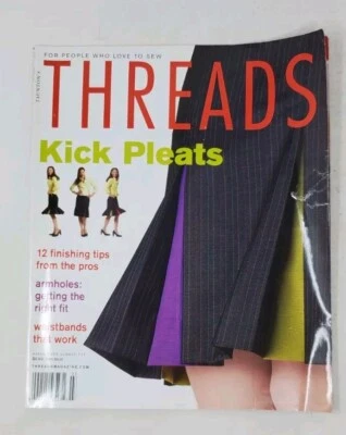 Taunton's Threads Magazine March 2005 Kick Pleats  - Image 1 of 3