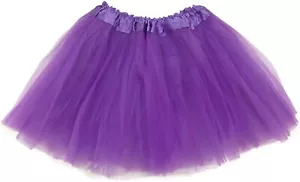 Dark Purple Baby and Toddler Tutu 12 inches long Fits 12 months to 8 years - Picture 1 of 1