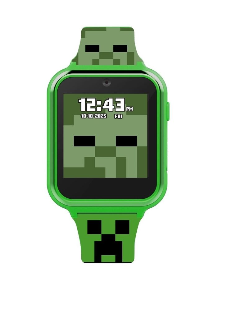 Minecraft iTime Unisex Kids Interactive Smartwatch - Model# MIN4130
