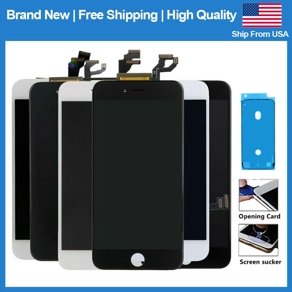 LCD Touch Screen Replacement for iPhone SE 2 6s 7 8 Plus 11 Pro Max X XR XS Max - Image 1 of 1