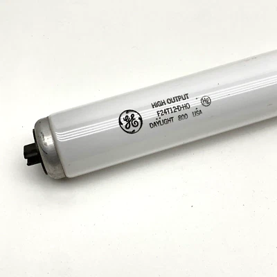 (4-Pack) GE F24T12/D/HO Fluorescent 35W Lamp Light Bulb Daylight 22" Made in USA - Image 1 of 4