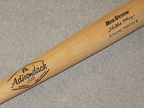 Willie Mays Adirondack Game Bat San Francisco Giants HOF PSA DNA Cover