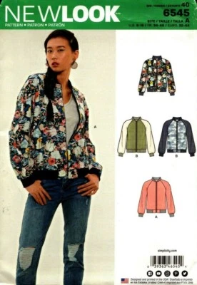 New Look Sewing Pattern 6545 Womens Jackets Size 6-18 NEW - image 1 of 2