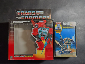 1985 Hasbro Transformers Autobot 5786 & Tonka Super Gobots Robot 7251 Boxes Only