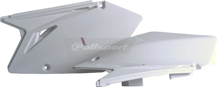 Paneles de placas laterales traseros blancos Polisport Suzuki RMZ450 2007 Foto 1 de 1