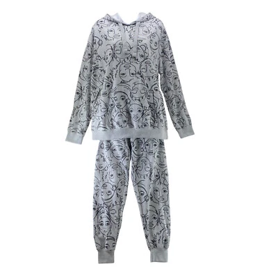 Maya Angelou Caged Bird Jogger Pantalones Sudadera con Capucha XL 15-17 Gris Algodón Polar Conjunto  Foto 1 de 4