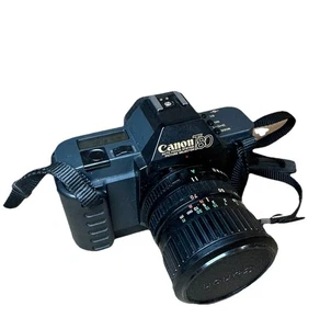 Canon T80 35mm SLR Film Camera with Canon 35-70mm f/3.5–4.5 Zoom Lens - Picture 1 of 10