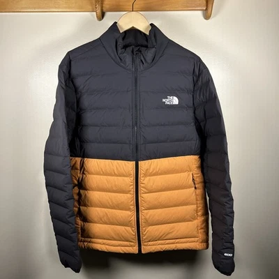 The North Face Belleview 600 Down Fill Black Orange Puffer Jacket Mens Size XL - Image 1 of 4