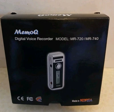 MR-720 Mini 2GB Digital Voice Recorder MP3 Player Call Recorder 36hr USB - Image 1 of 4