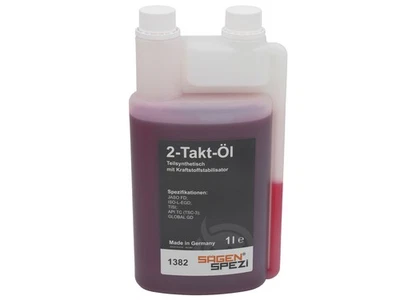 SÄGENSPEZI Olio specifico per sega due tempi 1L bombola dosatrice 2 tempi olio misto motosega motosega olio