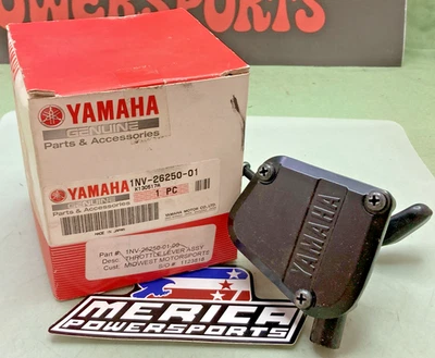 Nuevo conjunto de palanca de acelerador genuino Yamaha 1NV-26250-01 Foto 1 de 3