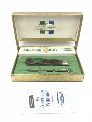 Camillus American Wildlife Series Model 10 Trapper Folding Pocket Knife 2952-QP - Image 1 of 4