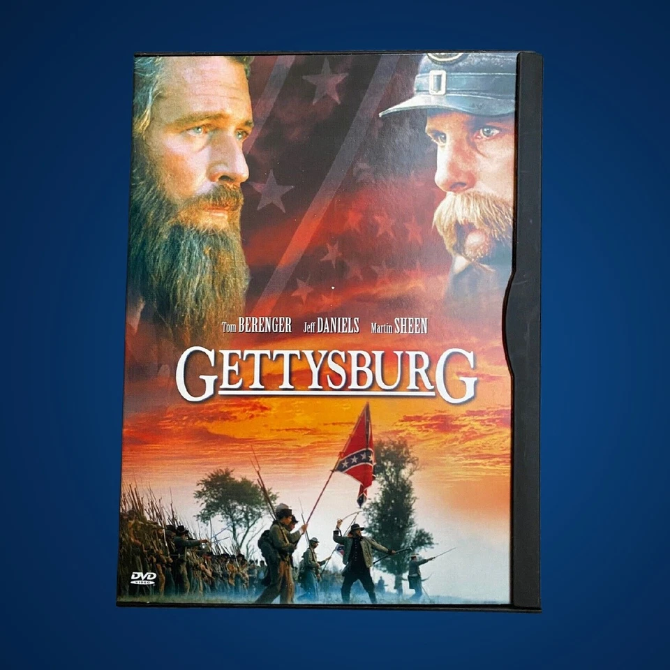 GETTYSBURG 1993 DVD Movie With Tom Berenger Martin Sheen Jeff Daniels - Image 1 of 4