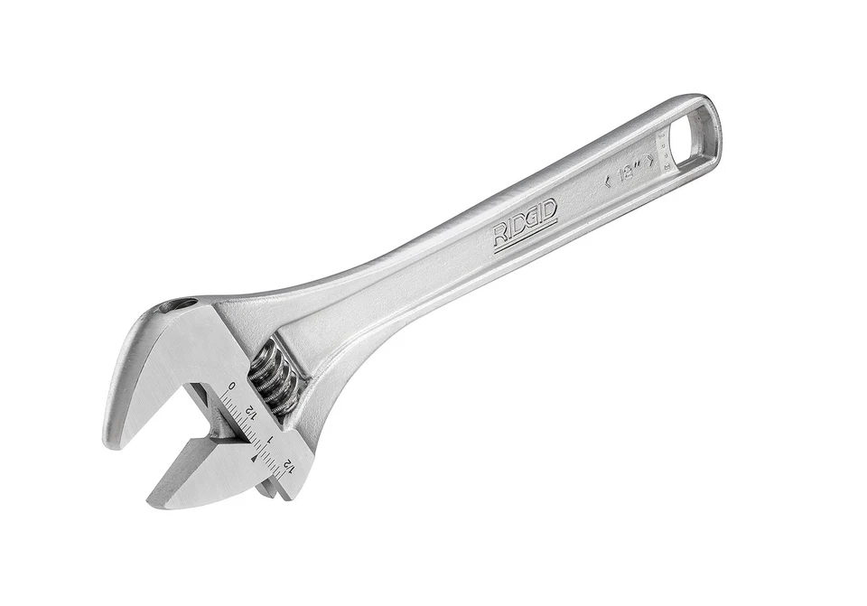 RIDGID 86917 12-inch Adjustable Wrench