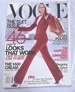 Vogue Magazine August 2000 Carmen Kass Gisele Karen Elson Michelle Rodriguez - Picture 1 of 11