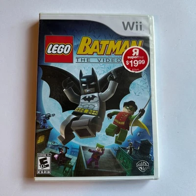 LEGO Batman: The Videogame (Nintendo Wii, 2008) NEW Sealed Toys R Us Sticker - Image 1 of 4