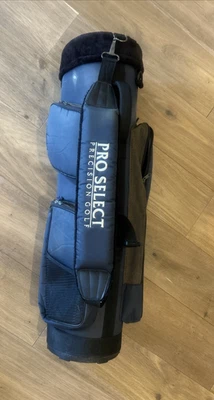 Bolsa de carrito de golf Pro Select ⛳6 vías divisor 3 bolsillos con cremallera correa acolchada para el hombro Foto 1 de 4