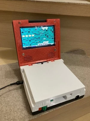 PC Engine LT Style Console IPS LCD Alto-falante Mod Personalizado Faça Você Mesmo Vintage Gaming - Imagem 1 de 4