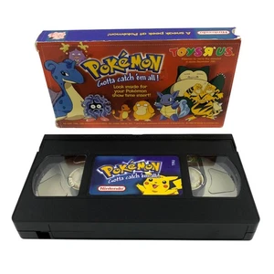 Pokémon Gotta Catch Em All VHS 1998 Toys R Us Promo Nintendo - Picture 1 of 7