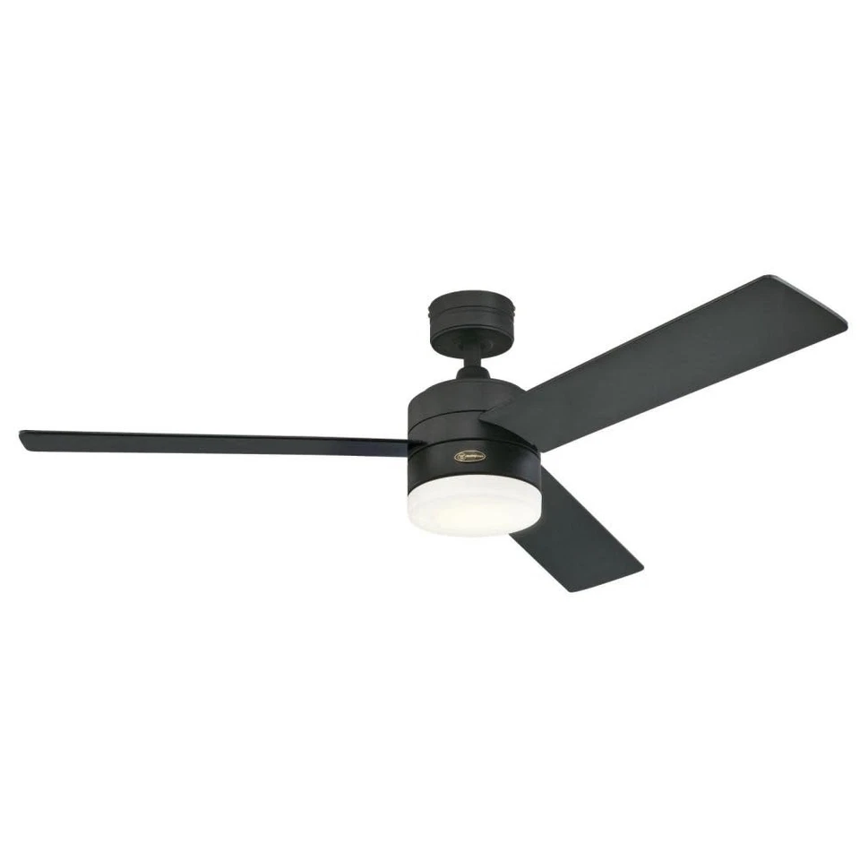 Westinghouse 7205900 Black Alta Vista 52" 3 Blade Indoor Ceiling Fan - Image 1 of 4