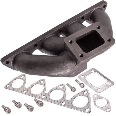 Colector turbo de hierro fundido T3 T4 para junta de motor Acura Integra 1990-2001 B16/B18 Foto 1 de 4