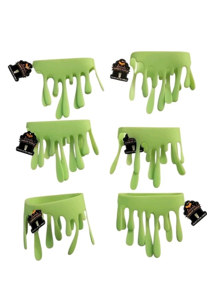 Glow In The Dark Slime Bottle Tumbler Sleeve Green 40oz w/ Straw Topper Target