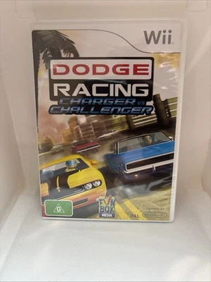 Nintendo Wii Dodge Racing Charger VS Challenger Complete With Manual VGC PAL - Image 1 of 2